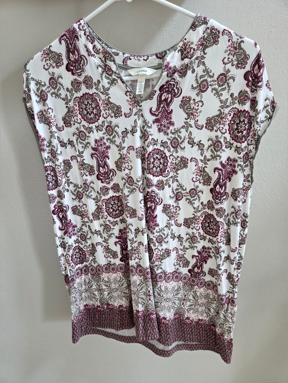 Soma Paisley Print Blouse